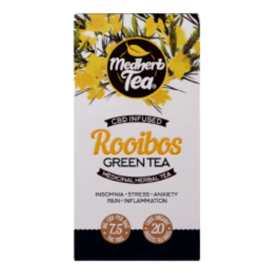 Rooibos Green Tea CBD Infused Tea 20s