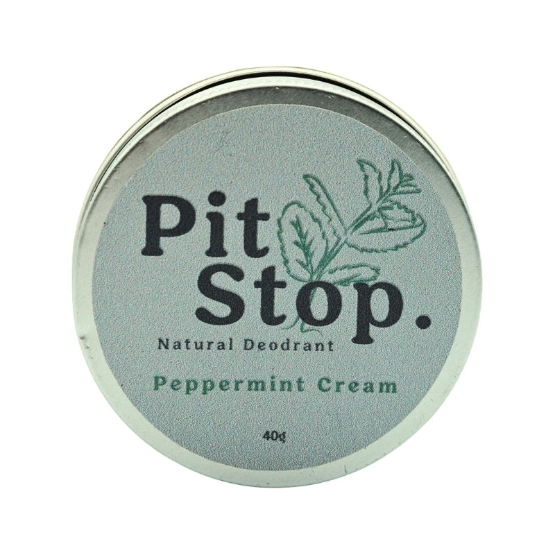 Natural Deodrant 40g Peppermint Cream Regular