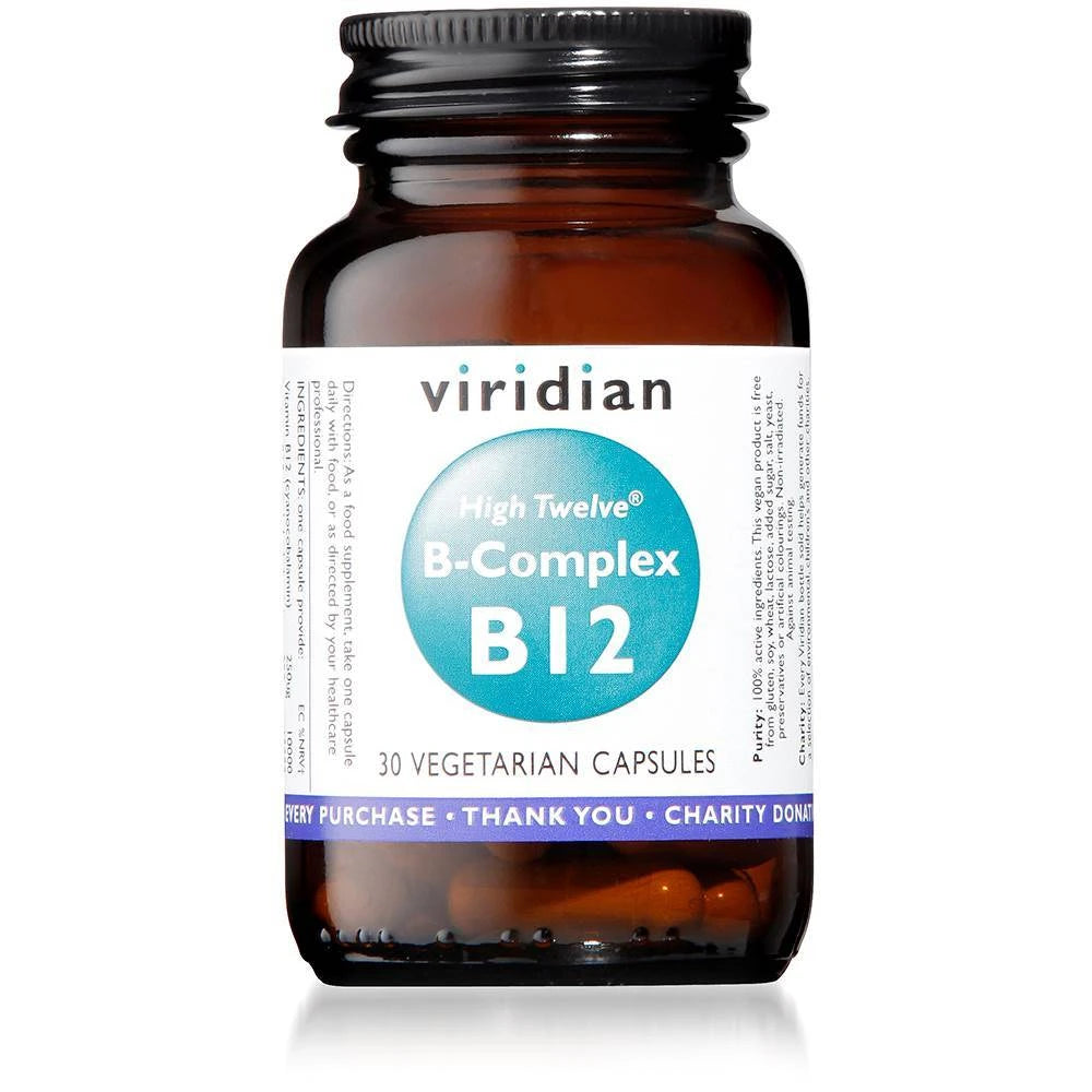 High Twelve B12 B Complex 188mg Capsules 30s