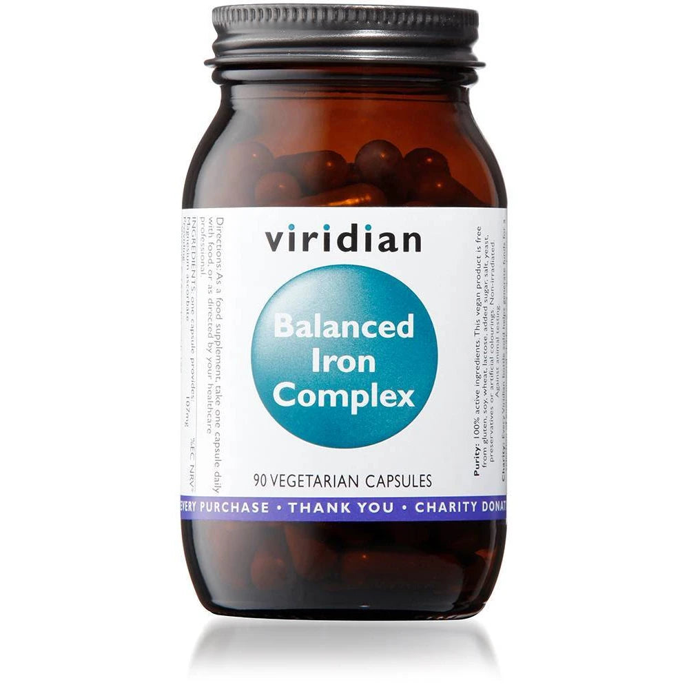 BALANCED Iron COMPLEX 229mg Capsules 90s