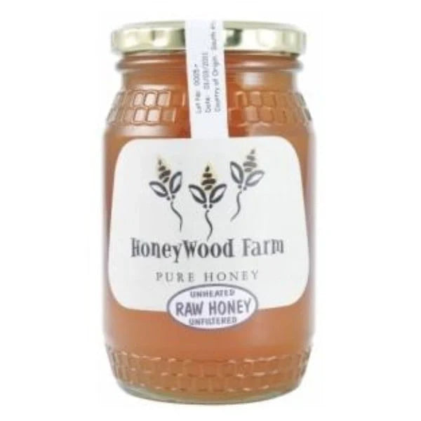 Honey Raw Unfiltered 500g Glass