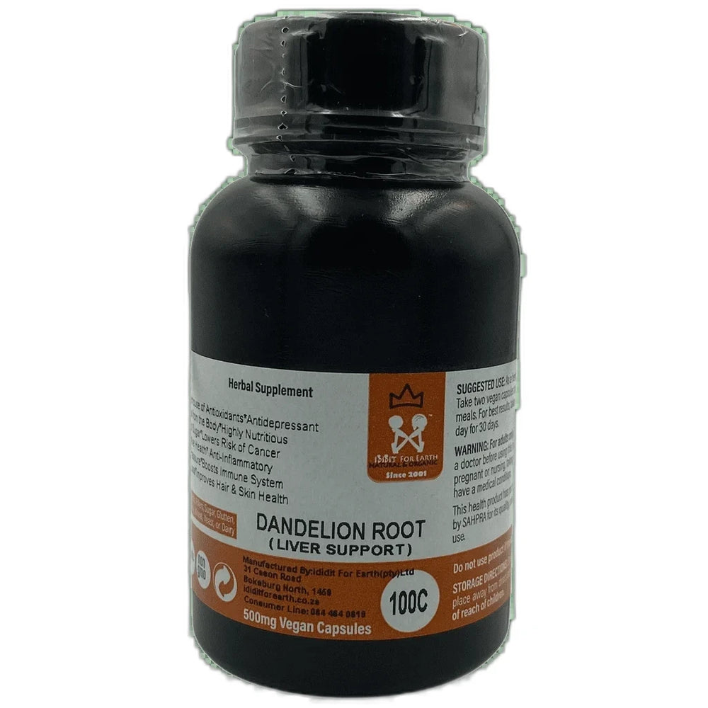 Dandelion Root 500mg Capsules 60s