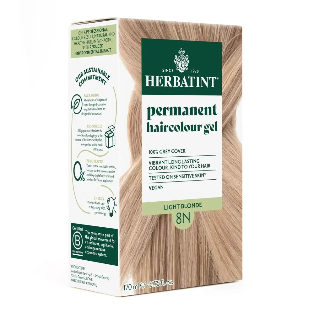 Permanent Haircolour Gel 170ml Light Blonde