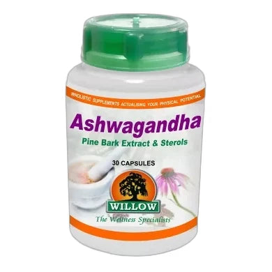 Ashwagandha Pine Bark Ext Sterols 475mg Capsules 30s