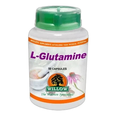 L-Glutamine 556.6mg Capsules 50s