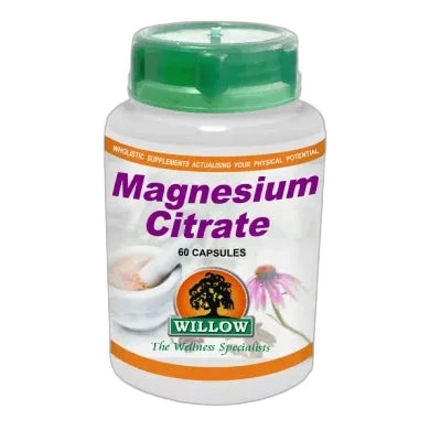 Magnesium Citrate 500mg Capsules 60s