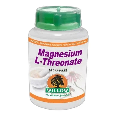 Magnesium L-Threonate 500mg Capsules 60s