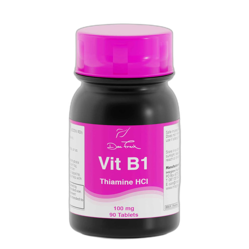 Vit B1 Thiamine HCL 100mg Tablets 90s