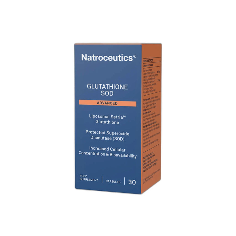 Glutathione SOD Advanced 645mg Capsules 30s