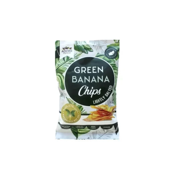 Green Banana Chips 80g Lightly Salted