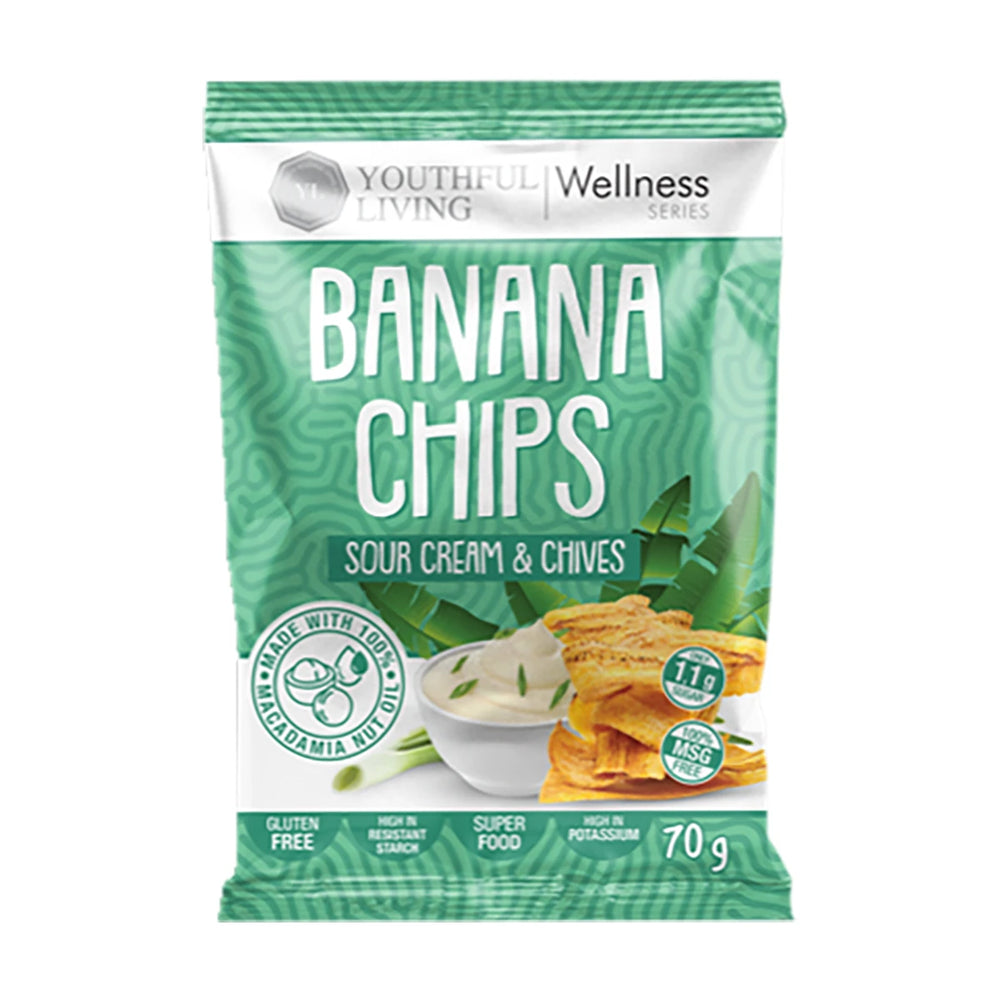 Banana Chips 70g Sour Cream and Chives