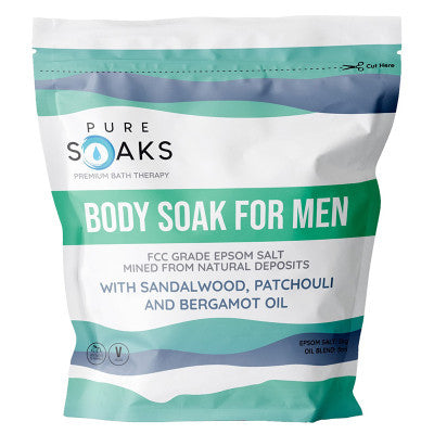 Body Soak For Men Bath Salts 2Kg