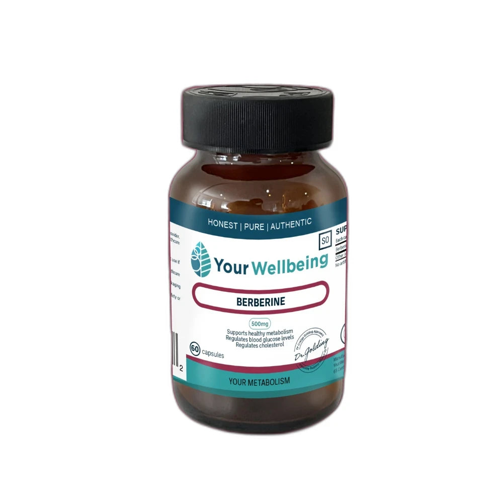 Berberine 500mg Capsules 60s