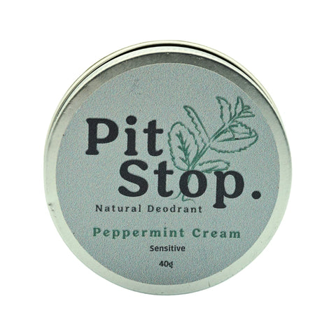 Natural Deodrant 40g Peppermint Cream Sensitive