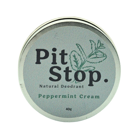 Natural Deodrant 40g Peppermint Cream Regular