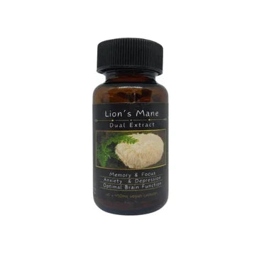 Lions Mane Dual Extract 450mg Capsules 60s