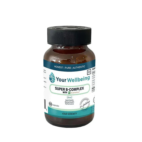 SUPER-B COMPLEX with Quatrefolic 1219mg Capsules 60s