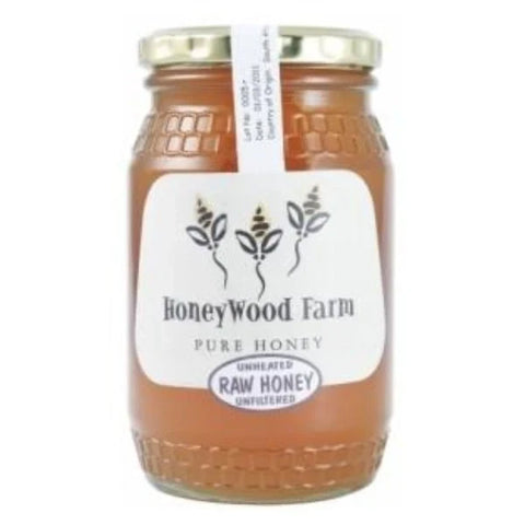 Honey Raw Unfiltered 500g Glass