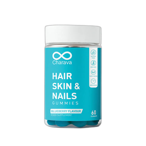 Hair Skin and Nails Gummies 60s Blueberry
