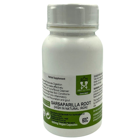 Sarsaparilla 500mg Capsules 60s