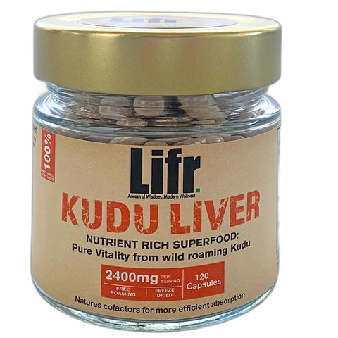 KUDU LIVER 600mg Capsules 120s