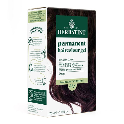 Permanent Haircolour Gel 170ml Mahogany Chestnut
