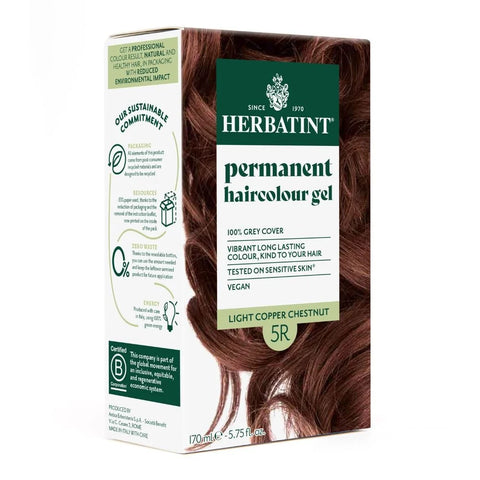 Permanent Haircolour Gel 170ml Light Copper Chestnut