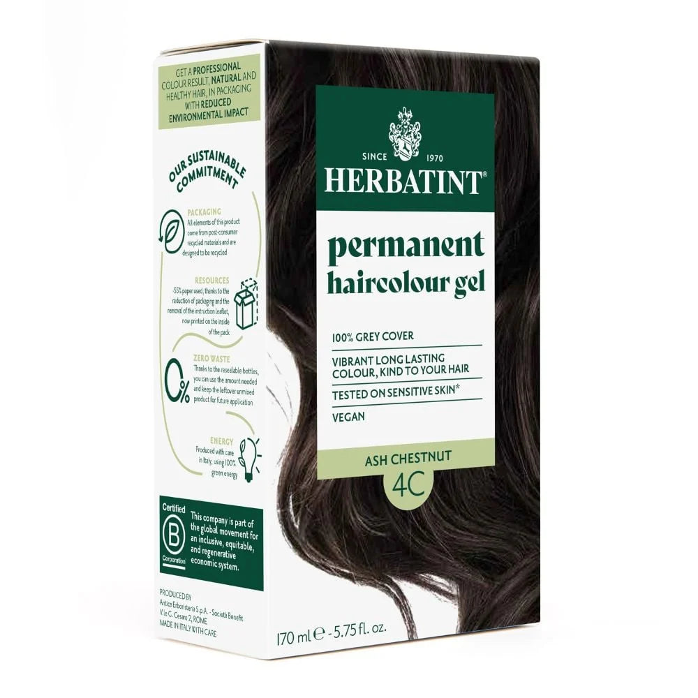 Haircolour Gel 170ml Ash Chestnut