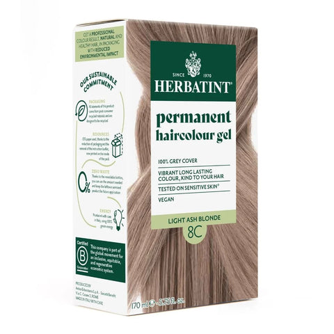 Permanent Haircolour Gel 170ml Light Ash Blonde