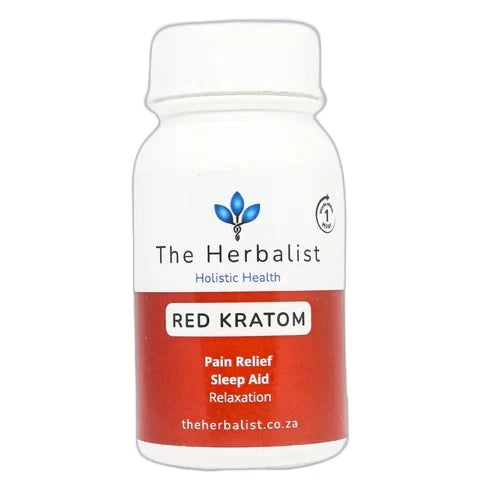Red Kratom 500mg Capsules 60s