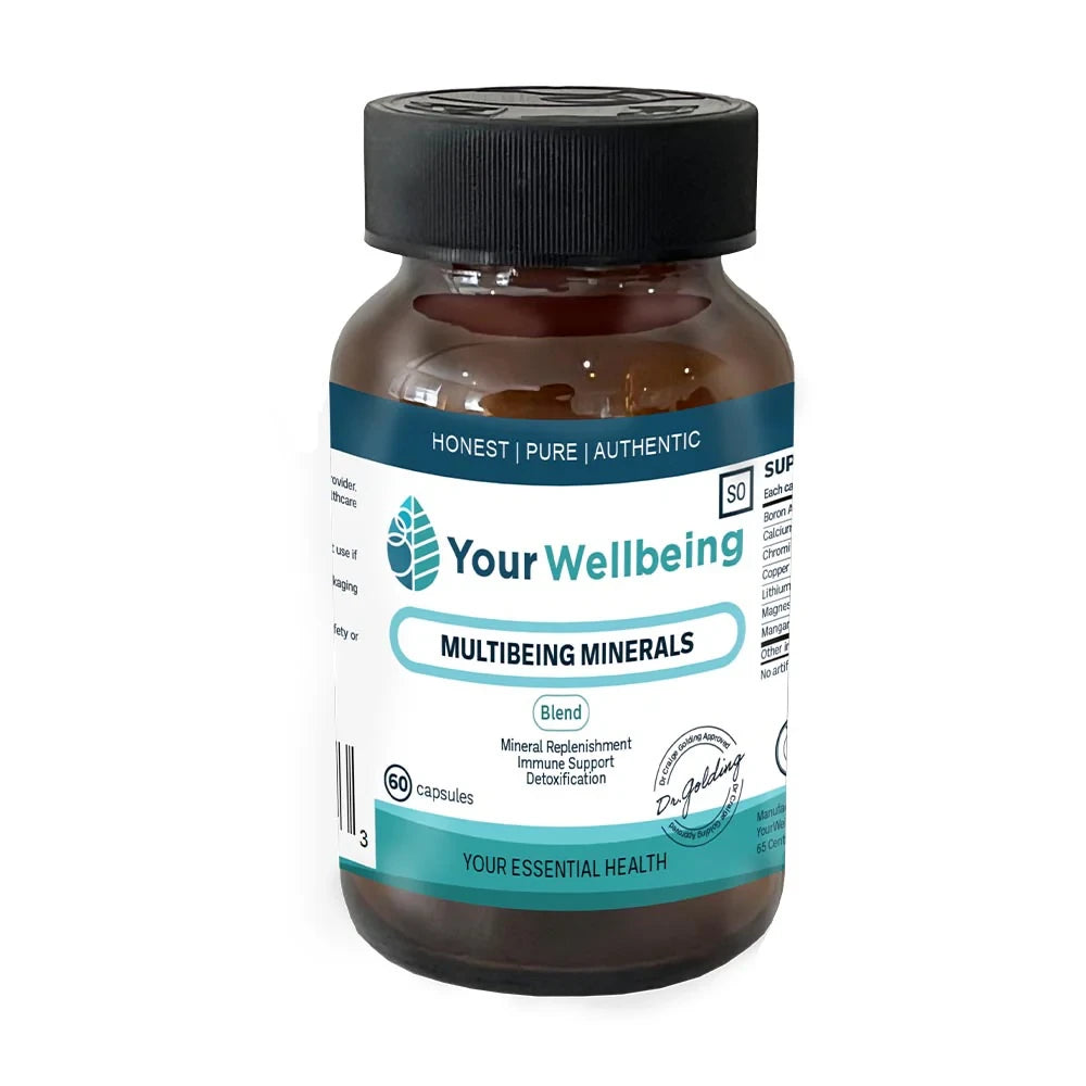 MULTIBEING MINERALS 207mg Capsules 60s