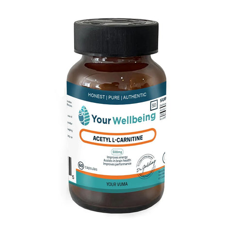 Acetyl L-Carnitine 500mg Capsules 60s