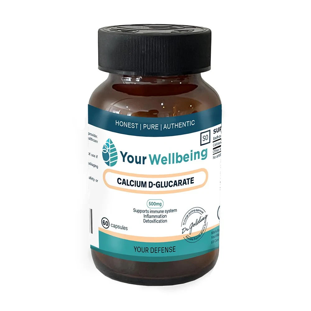 Calcium D-Glucarate 500mg Capsules 60s