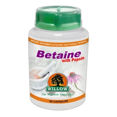 Betaine(with Pepsin) - 50 Caps