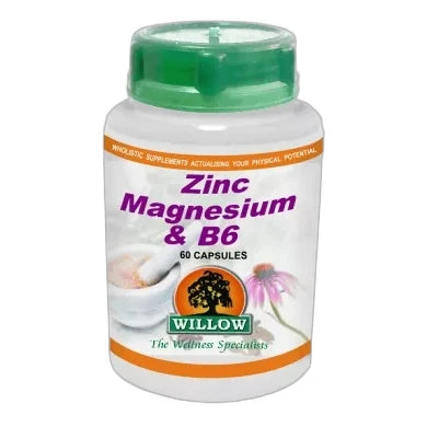 Zinc Magnesium and B6 99.63mg Capsules 60s