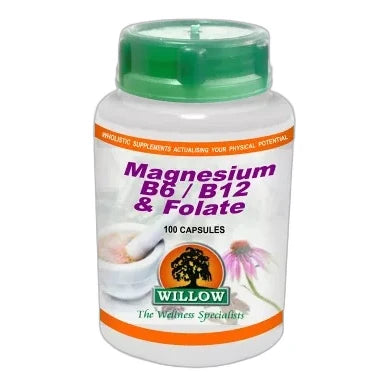 Magnesium/B6/B12/Folate Capsules 100s