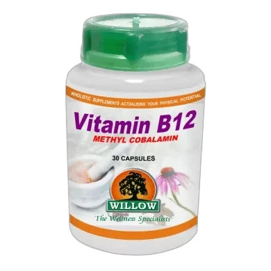 Vitamin B12 Methylcobalamin 500mcg Capsules 30s