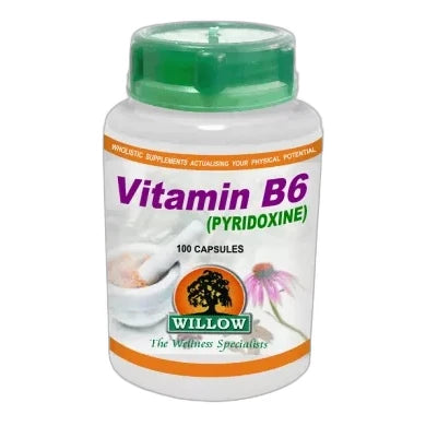 Vitamin B6 Pyridoxine 100mg Capsules 100s