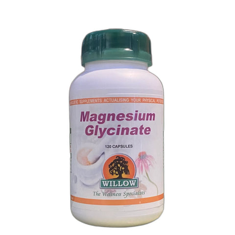 Magnesium Glycinate 500mg Capsules 120s