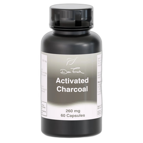 Activated Charcoal 260mg Capsules 60s