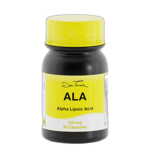 ALA Alpha Lipoic Acid 250mg Capsules 60s