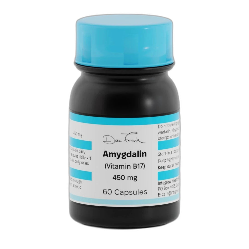 Amygdalin Vitamin B17 450mg Capsules 60s