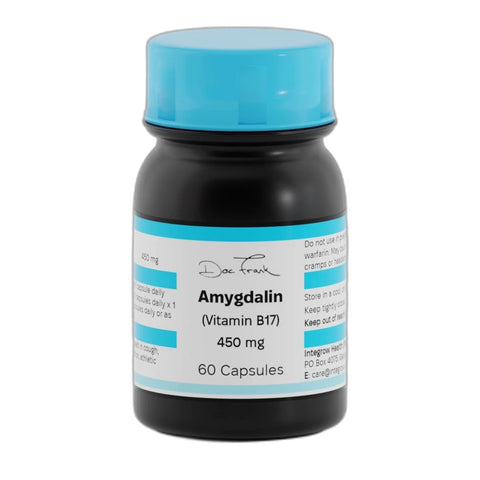 Amygdalin Vitamin B17 450mg Capsules 60s