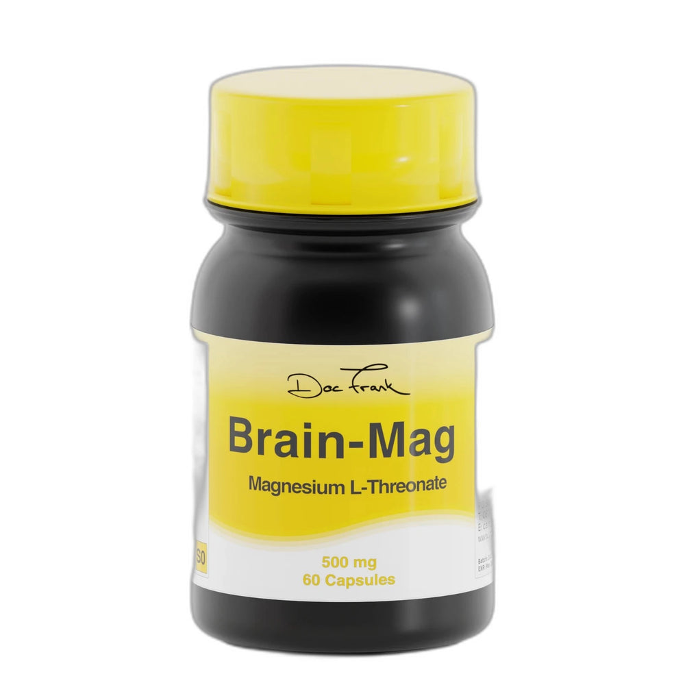 Brain Mag Magnesium L Threonate 500mg Capsules 60s