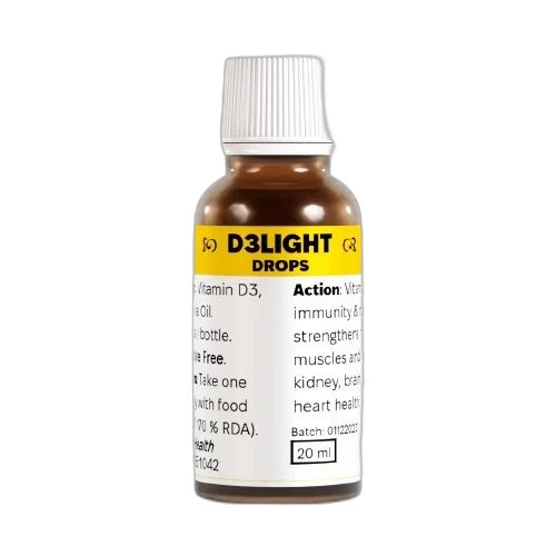 D3 Light 1000IU Drops 20ml