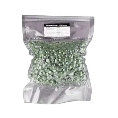 Spirulina 500mg Tablets 1000s REFILL
