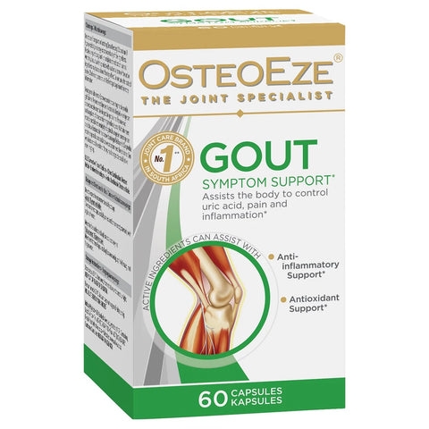 GOUT Symptom Support 380mg Capsules 60s