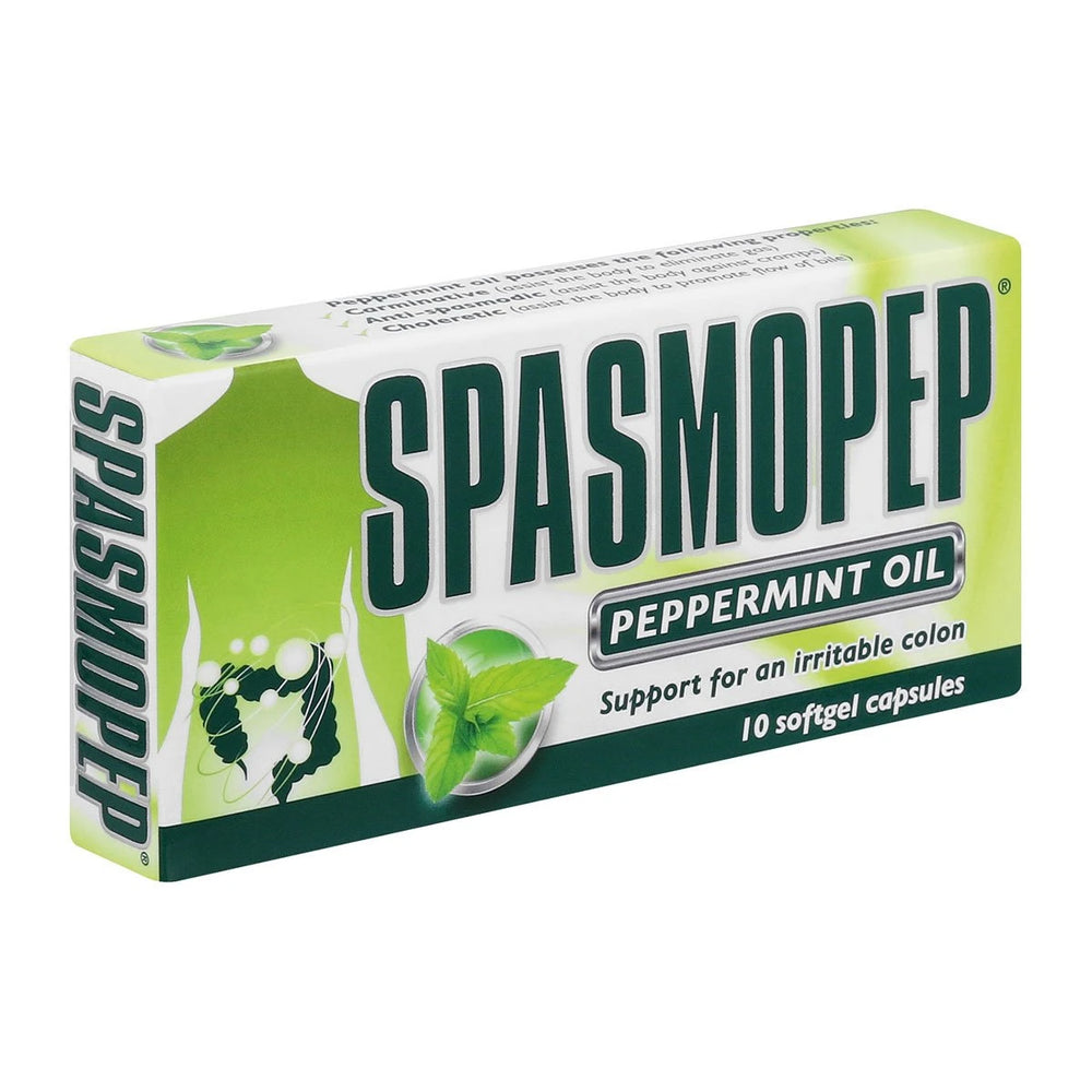 SPASMOPEP Peppermint Oil 0.2ml Softgels 10s