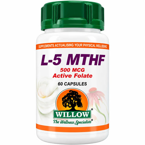 L-5 MTHF 500mcg Capsules 60s
