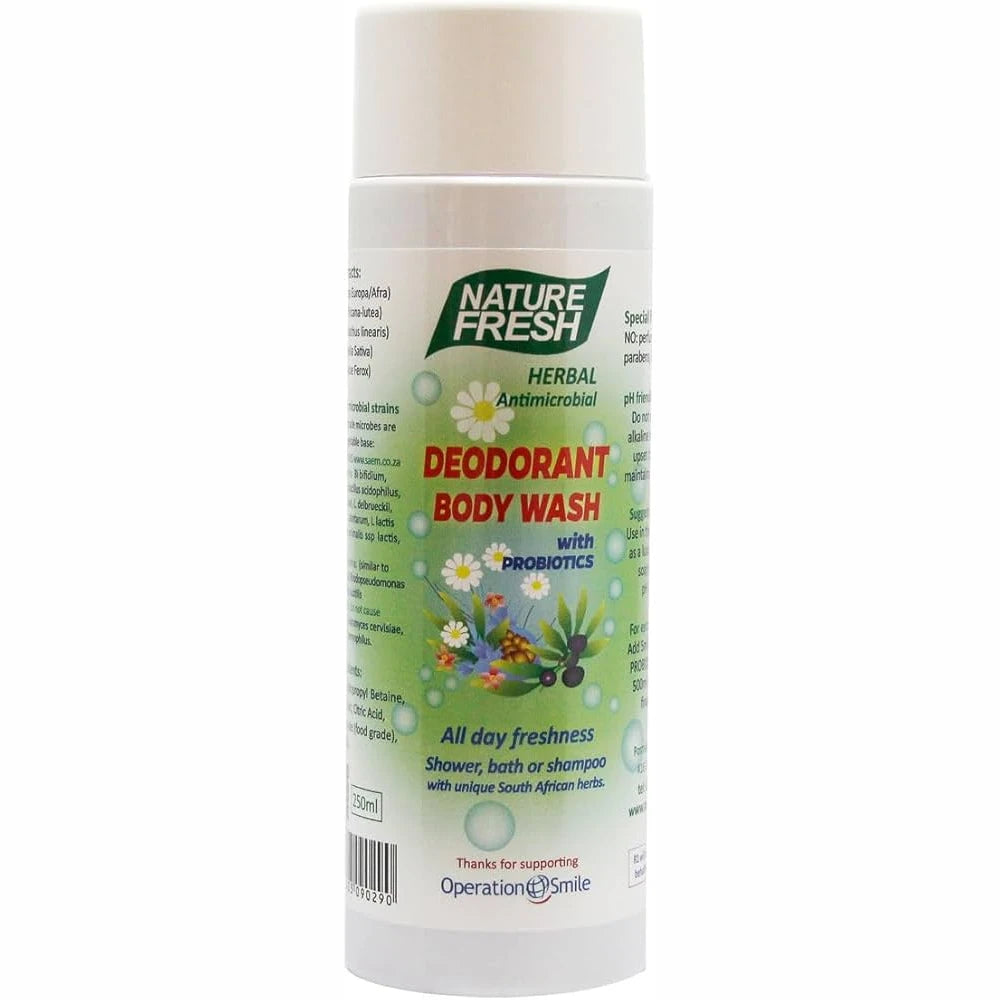 DEODORANT BODY WASH 250ml